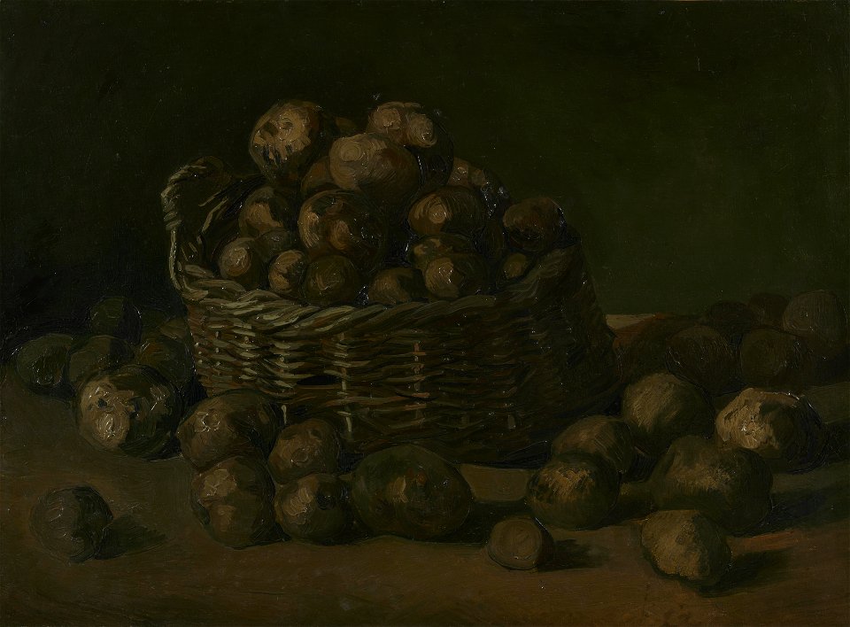 Mand met aardappels - s0153V1962 - Van Gogh Museum