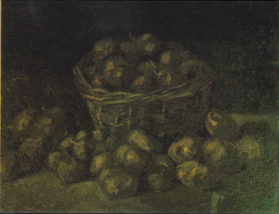 Van Gogh - Stillleben mit Karoffelkorb1