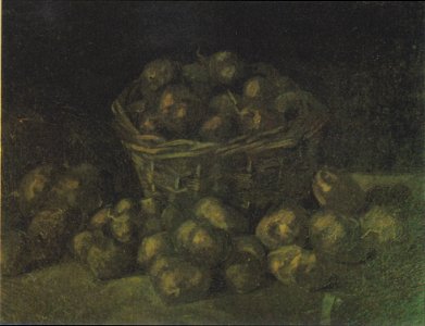 Van Gogh - Stillleben mit Karoffelkorb1