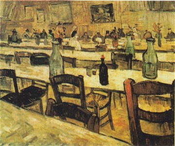 Van Gogh - Interieur eines Restaurants in Arles