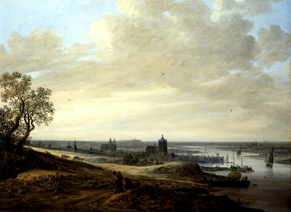 Van Goyen, View of Arnhem 1646