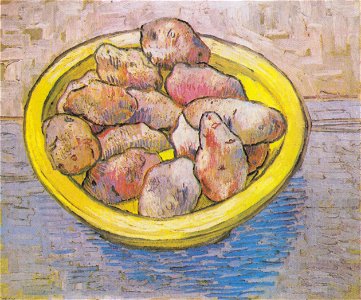 Van Gogh - Stillleben mit Kartoffeln in gelber Schüssel