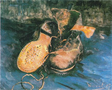 Van Gogh - Ein Paar Schuhe1. Free illustration for personal and commercial use.