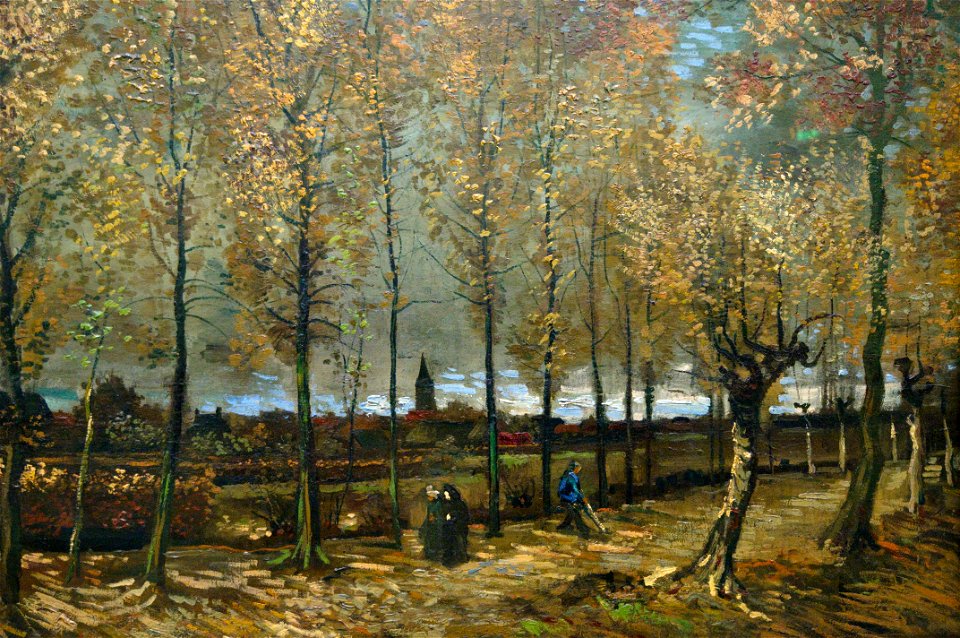 WLANL - thedogg - Populierenlaan bij Nuenen, Vincent van Gogh (1885)