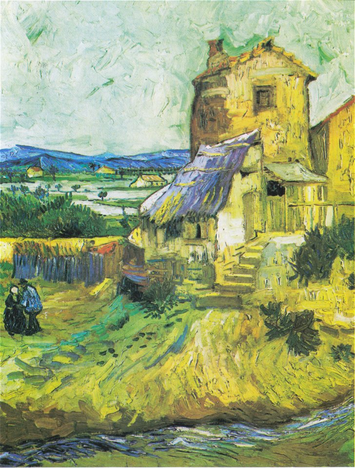 Van Gogh - Die alte Mühle