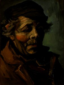 Vincent van Gogh - Head of a peasant - Google Art Project