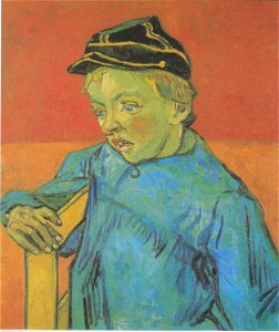 Van Gogh - Bildnis Camille Roulin als Schüler