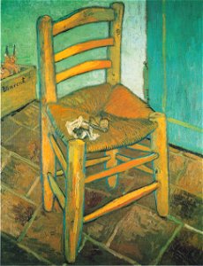 Van Gogh - Vicents Stuhl mit Pfeife