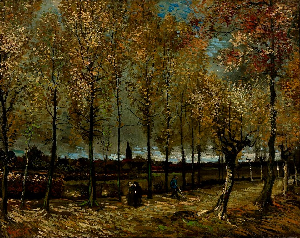 Van Gogh - Pappelallee bei Nuenen