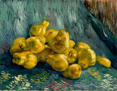 Vincent van Gogh - Still Life with Quinces - Google Art Project. Free illustration for personal and commercial use.