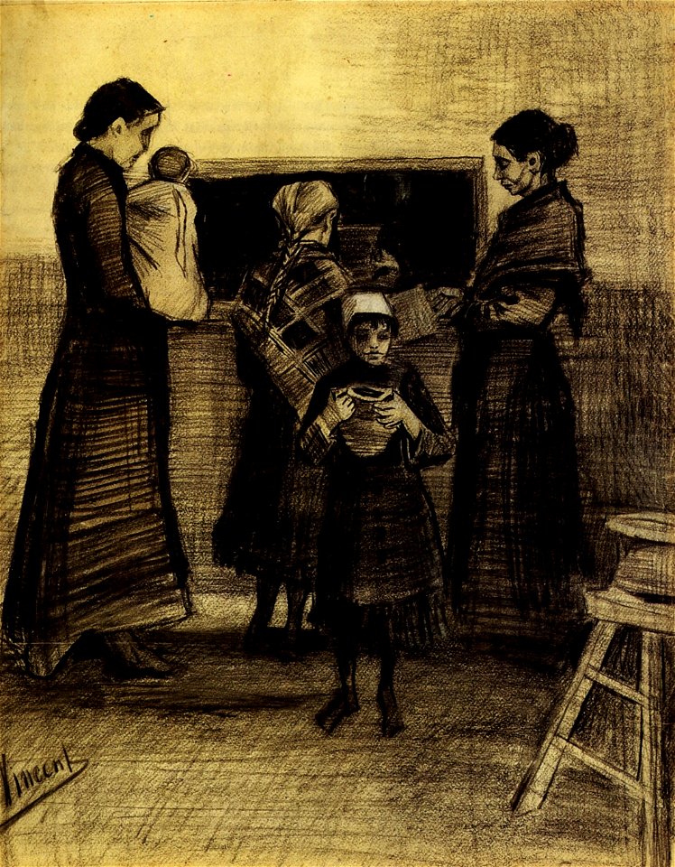 Vincent van Gogh - The Public Soup Kitchen F102a