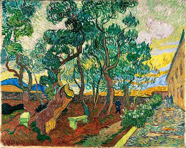 Vincent van Gogh - Le parc de l'hôpital, à Saint-Rémy (1889)