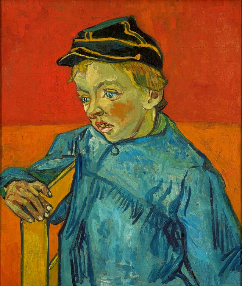 Vincent van Gogh - The Schoolboy (Camille Roulin), 1888