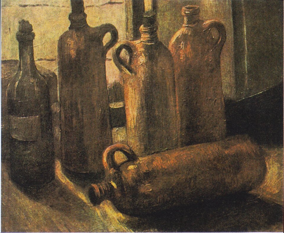 Van Gogh - Stillleben mit Flaschen