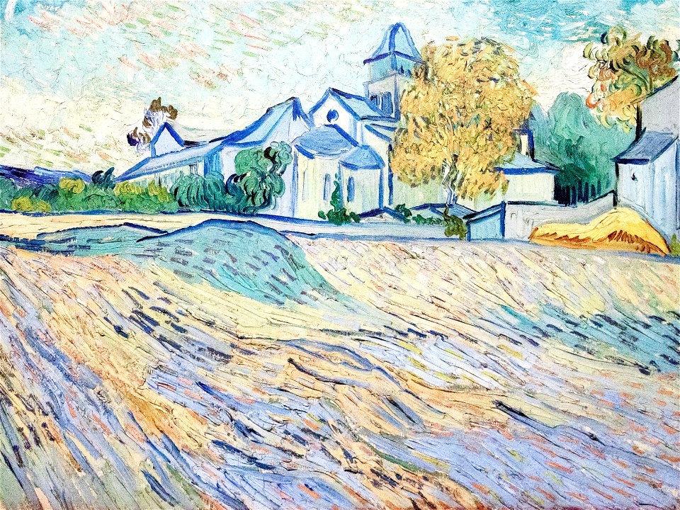 View of the Church in Saint-Paul de Mausole (JH 2124) - My Dream