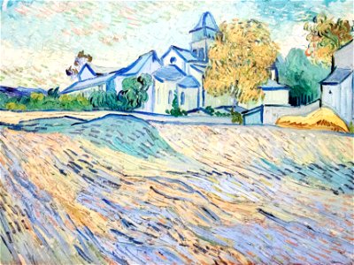 View of the Church in Saint-Paul de Mausole (JH 2124) - My Dream