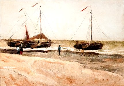 Beach at Scheveningen in Calm Weather - My Dream