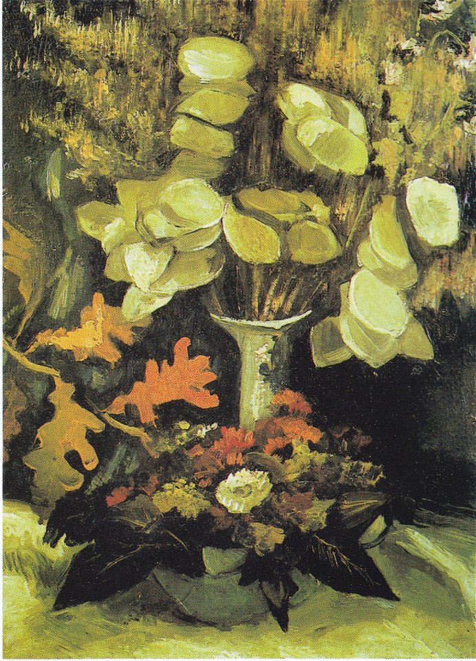 Van Gogh - Vase mit Mondviolen