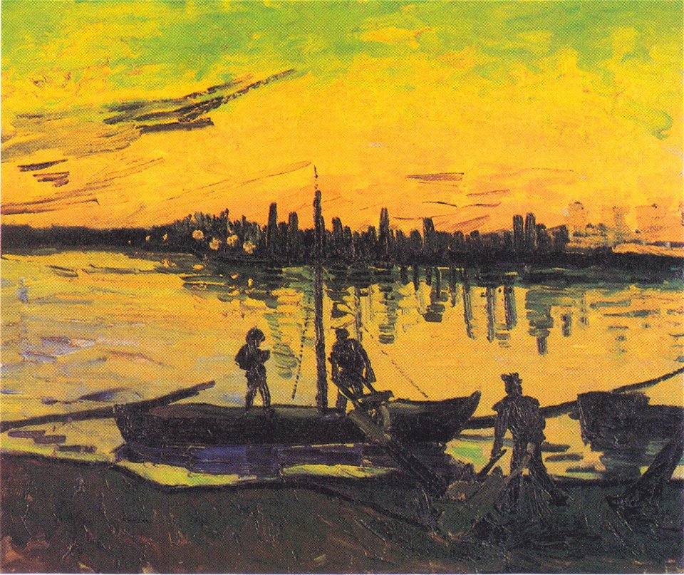 Van Gogh - Hafenarbeiter in Arles