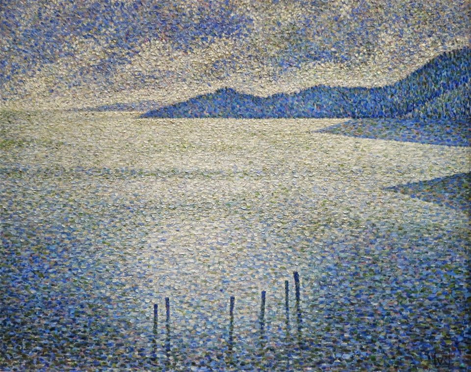 Van Rysselberghe, Coastal scene