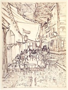 Vincent van Gogh - Cafe Terrace at Night (1888)