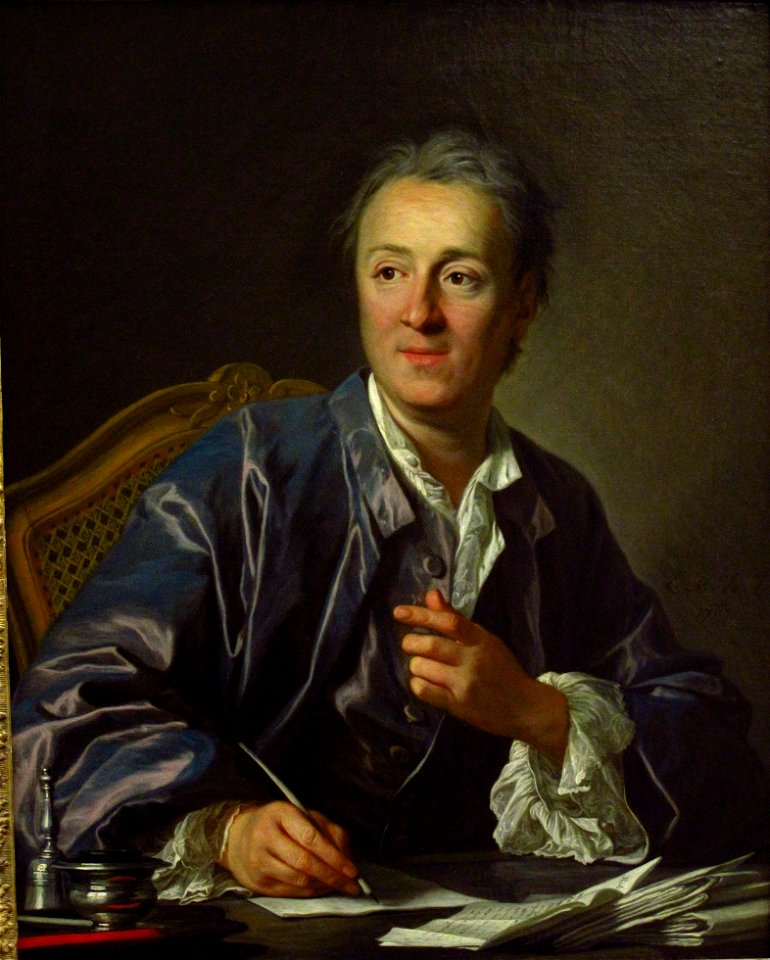 Van Loo Denis Diderot 1767 Free Stock Illustrations Creazilla