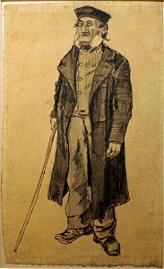 Van Gogh Old man with a stick