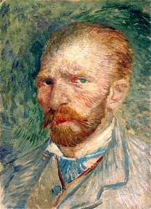 Vincent van Gogh - Self-portrait - Google Art Project. Free illustration for personal and commercial use.