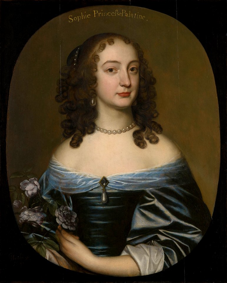 Van Honthorst - Sophie of the Palatinate electress - Royal Collection