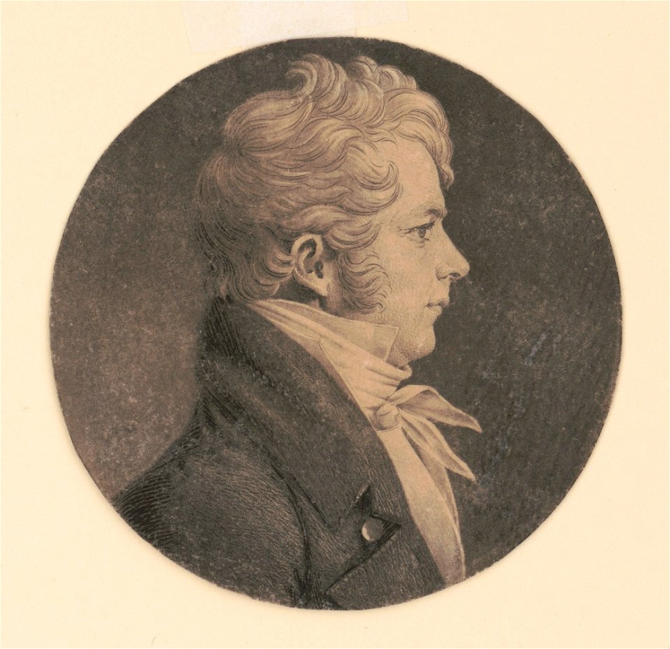 Van Ness, head-and-shoulders portrait, right profile LCCN2007676930