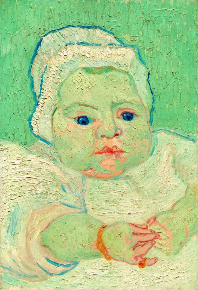 Van Gogh - Marcelle Roulin als Baby - Free Stock Illustrations | Creazilla