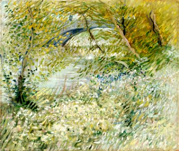 Vincent van Gogh - Les banques de la Seine avec Pont de Clichy au printemps (1887)