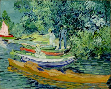 Vincent van Gogh - Oevers van de Oise bij Auvers