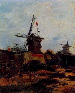 Vincent van Gogh - Le Moulin de Blute-Fin