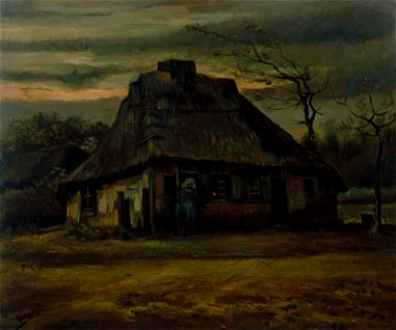 Vincent van Gogh - De hut (1885, Van Gogh Museum)