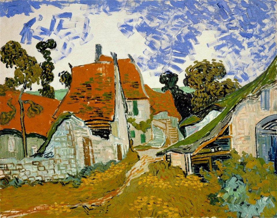 Vincent van Gogh - Rue d'Auvers-sur-Oise