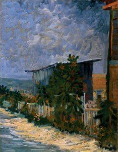 Vincent van Gogh - Shelter on Montmartre (1887-06)