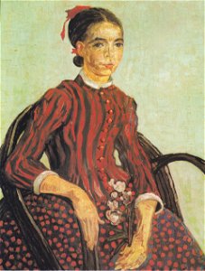 Van Gogh - La Mousmé im Lehnstuhl