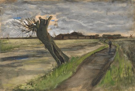 Vincent van Gogh - Pollard Willow, 1882 (Van Gogh Museum)