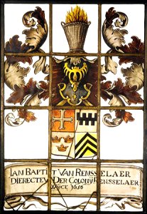 Van Rensselaer Stained Glass Rectangular