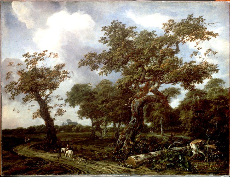 Van Kessel, Jan - A Wood near The Hague, with a view of the Huis ten Bosch - Google Art Project