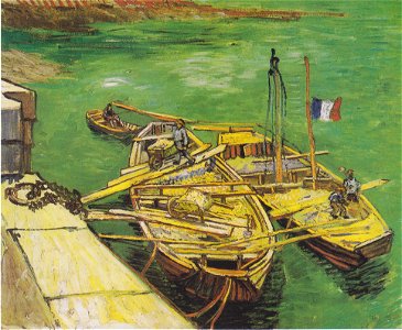 Van Gogh - Rhonebarken