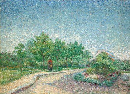 Corner in Voyer-d'Argenson Park at Asnières by Vincent van Gogh