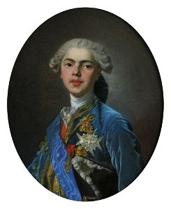 Van Loo, Louis-Michel - The Count of Provence, later Louis XVIII of France