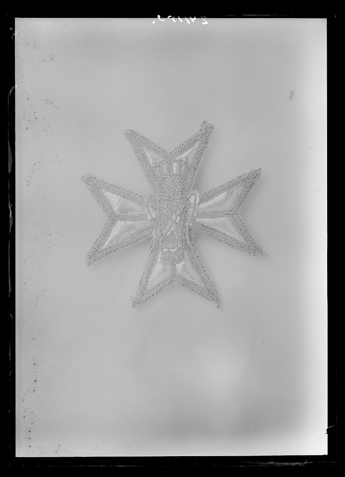 Vasaorden, broderad kraschan k1kl - Livrustkammaren - 43360