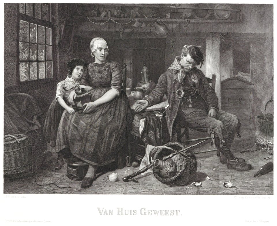 Van huis geweest