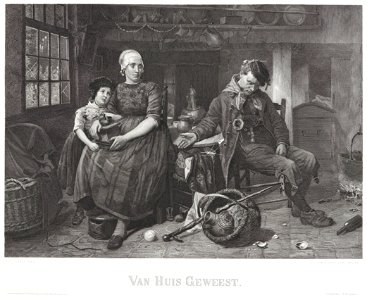 Van huis geweest