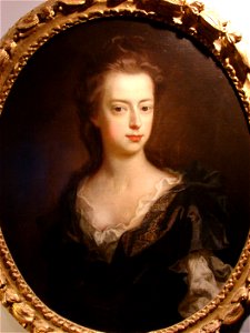 Vanderbank Lady in Blue Dress