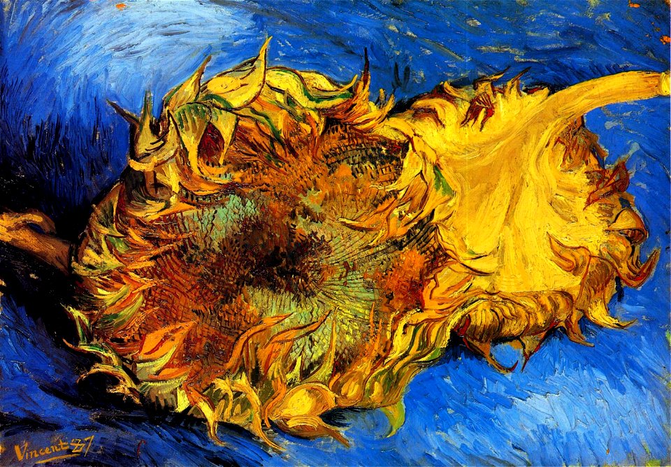 Van Gogh, Sunflowers, 1887