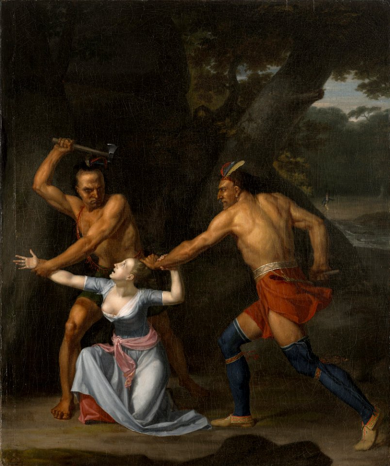 The Death of Jane McCrea John Vanderlyn 1804
